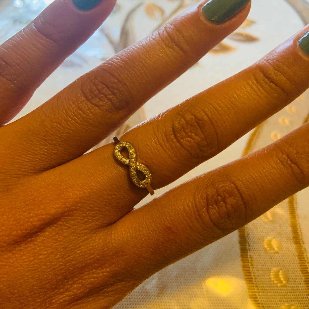 925 Infinity Ring - Picture 3 of 4